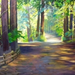 Barbara Davies, Morning Walk, Redwood Regional Park