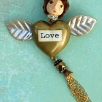 Julia Watada, Angel Love, Necklace, Vintage, 2012