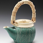 Martha Kean, Teal Teapot, Ceramic, 2012