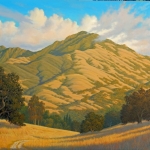 Charles White, Early Evening on Mt. Diablo, Oil