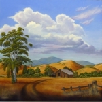 Doug Brown, Old Farm, Oil on canvas