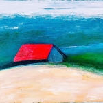 Irenka Kudlicki, Red House, Acrylic