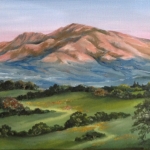 Anita Angel, Mount Diablo Autumn, Oil