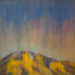 Kerima Swain, Mount Diablo Glow, oil