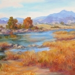 New_Norma Webb, Meandering River, Oil