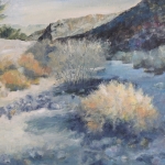 David Gates, La Quinta Winter Evening, Oil
