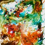 Paulette Lagana, Dragon, Acrylic