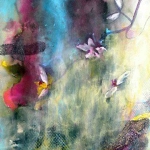 Graceful Melody, Acrylic Painting, 42 x 34 inches, ©2011