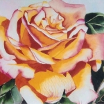 Summer Rose, Watercolor, 28 x 22 inches, ©2008