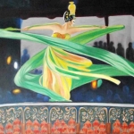 Dancer in the Night, Oil, ©2010