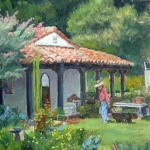 The Gardeners House, Danville, CA Oil on Canvas, ©2012