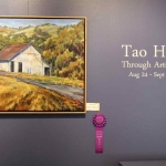 Debby Koonce, Barn at Tao House, oil