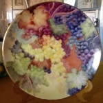 Ann Apperson, Hand painted Ceramic Plate, 2012